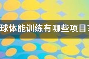 篮球体能训练有哪些项目?
